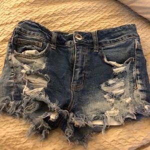 Jean shorts from American Eagle!